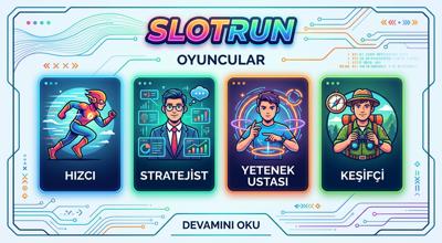 Slotrun oyuncu profilleri rehberi blog kapak