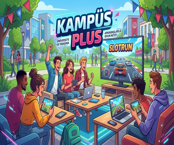 Slotrun Kampüs+ üniversite etkinliği görseli