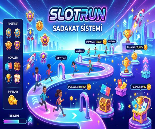 Slotrun sadakat rozeti ve hatıra nesneleri